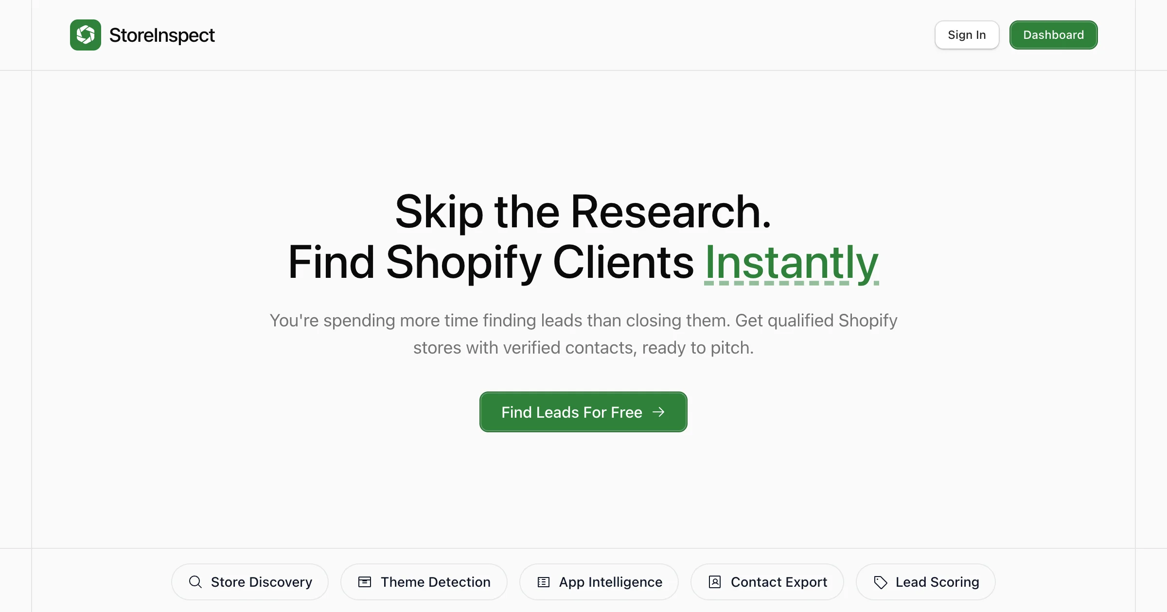 StoreInspect screenshot